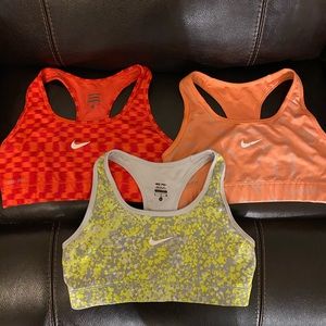 Nike sports bras